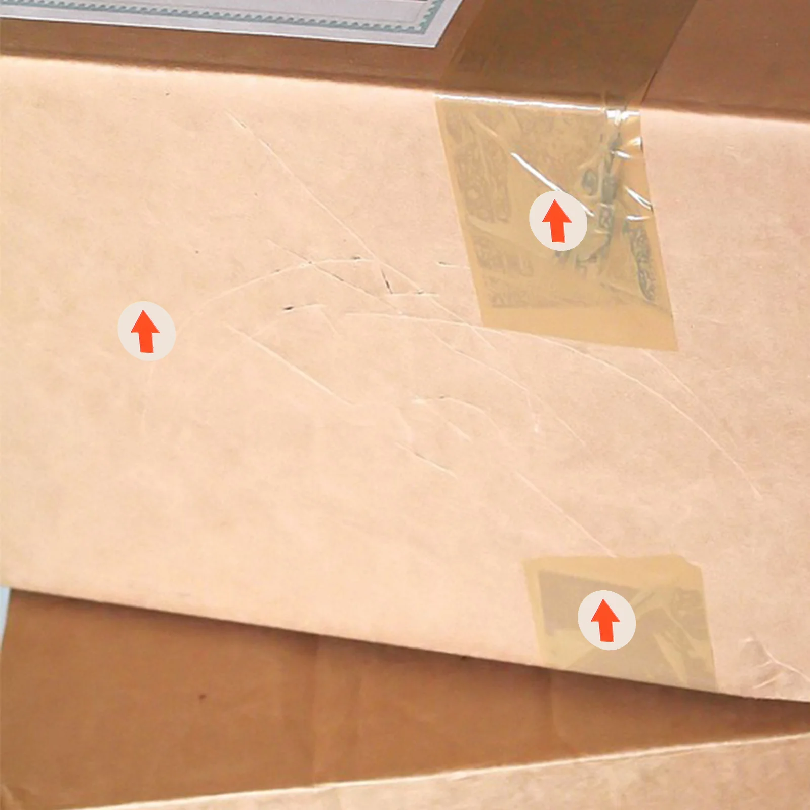 

2880pcs Small Arrow Labels Self-Adhesive Stickers For Marking Nonconforming Products Paper Arrow Label Stickers For