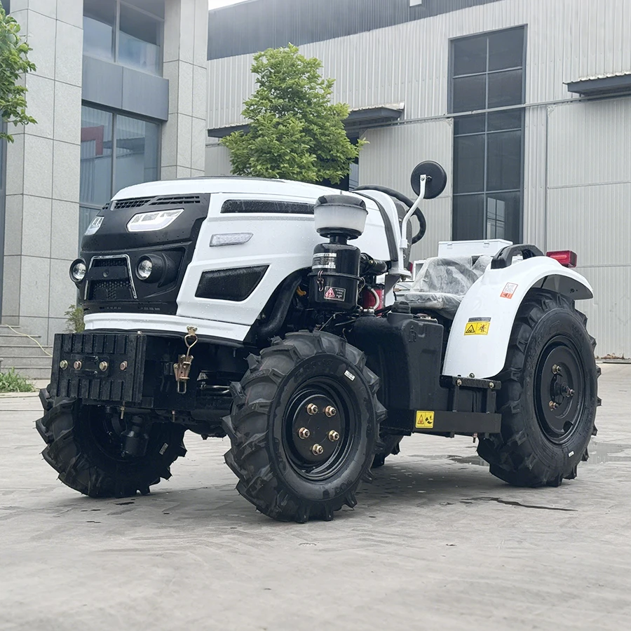 Free Shipping Wheel Tractor Euro 5 CE EPA Multifunctional 4 Wheels Drive 50 HP Farm Tractor Agriculture 4x4 Diesel Tractor