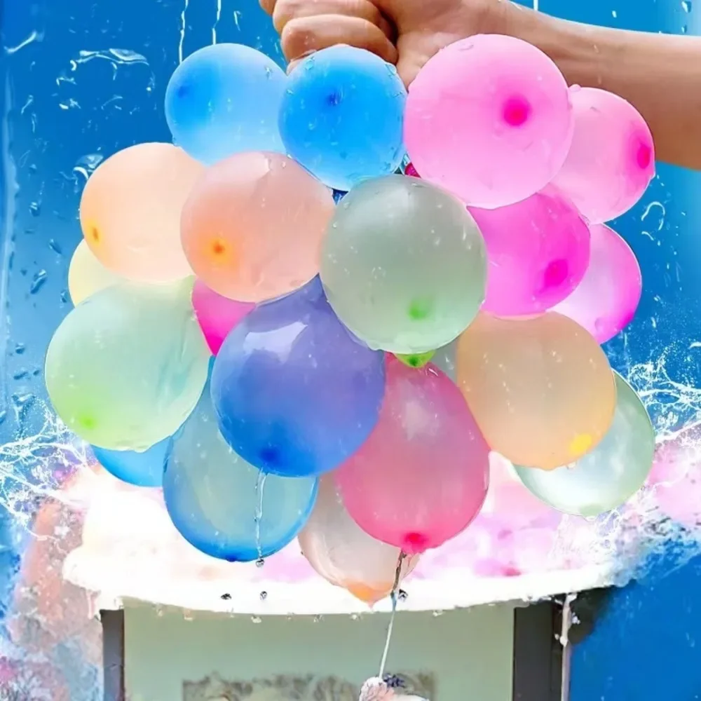 Funny Water Balloons Injection Summer Outdoor Fast Water Play Balloon Bombs for Kids  Adults Beach Water Fight Toys Pool Games