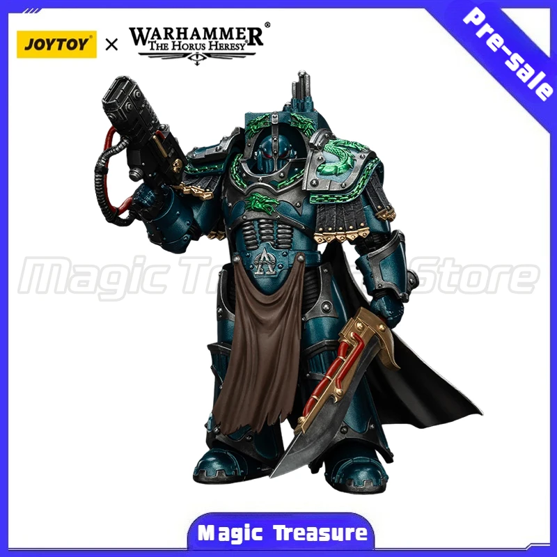 

【MT】Pre-sale JOYTOY Warhammer 40K Alpha Legion Legion Praetor in Cataphractii Terminator Armour Model 1/18 Action Figure