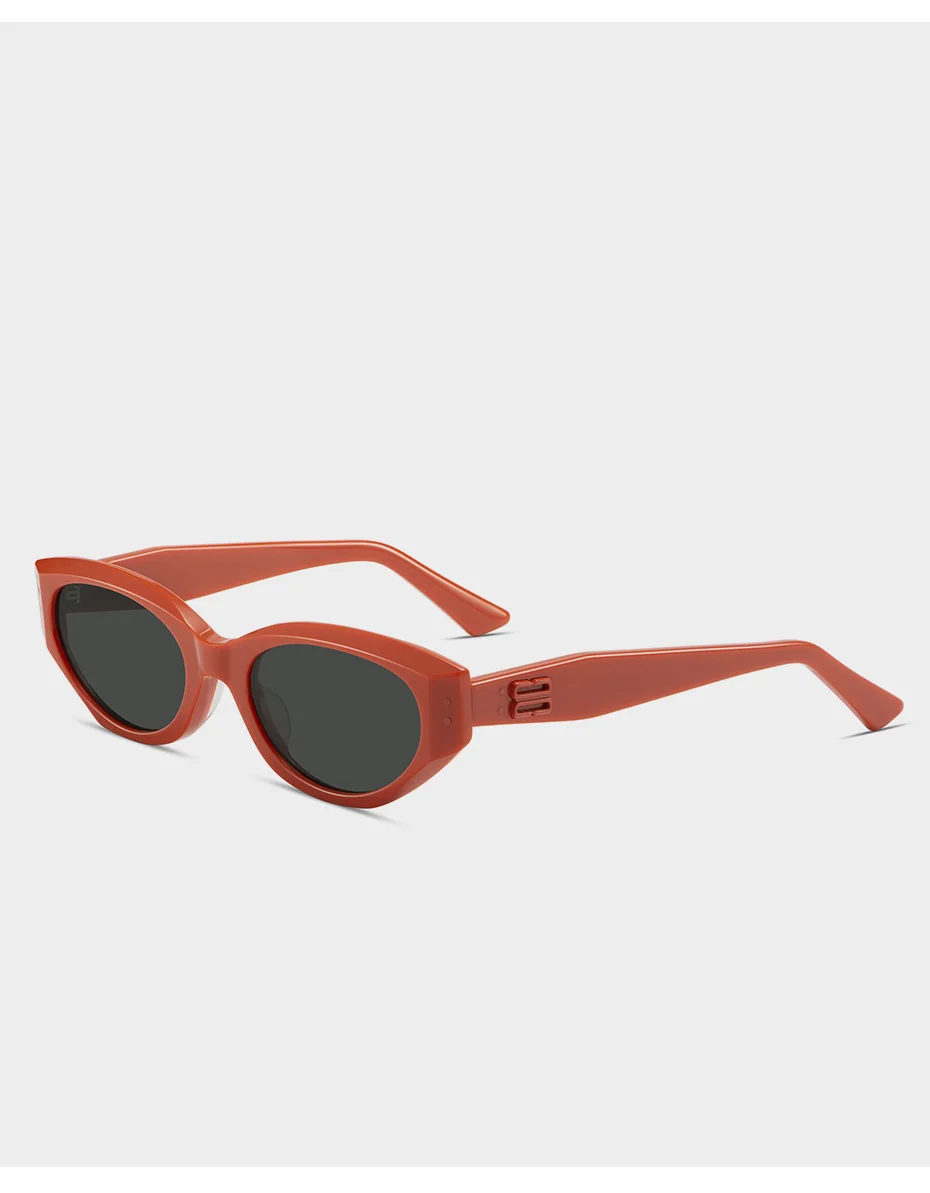 CAPONI 2024 Neue Mode Sonnenbrillen Frauen Cat Eye Schwarz Shades Marke Design UV400 Schutz Moderne Braun Sonnenbrille CP23007 – Detail 15