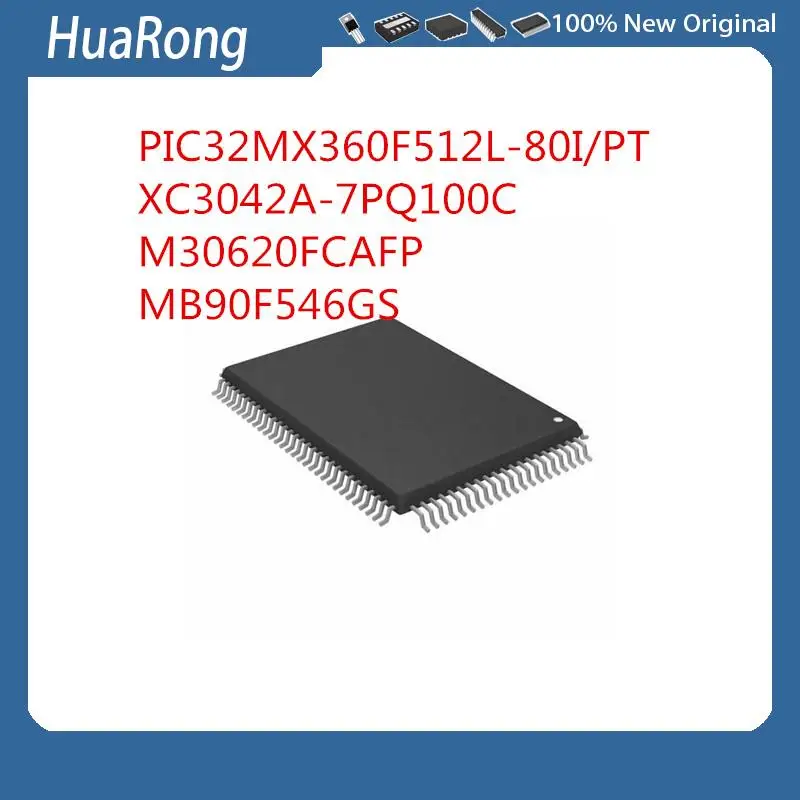 2PCS/LOT  PIC32MX360F512L-80I/PT PIC32MX360F512L  XC3042A-7PQ100C  XC3042A-PQ100 M30620FCAFP M30620 MB90F546GS  MB90F546  QFP100