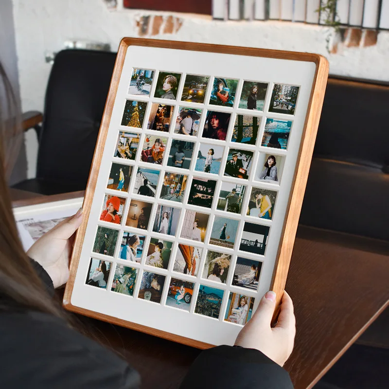 solid-walnut-picture-frame-g-style-12-cube-gallery-wall-art-frame-with-rounded-corners-wall-mountable-gallery-frames-home-decor