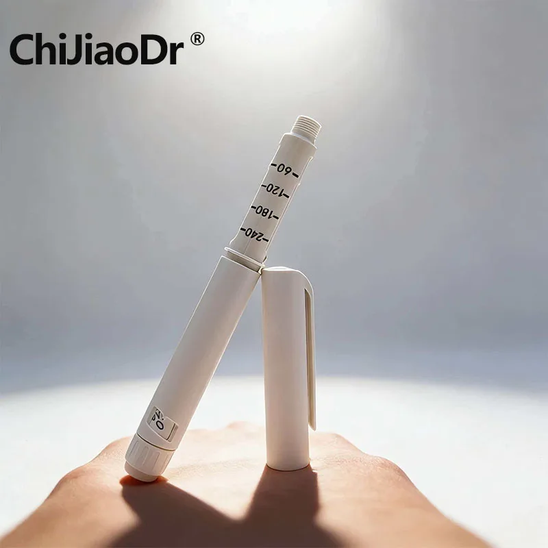 

ChiJiaoDr Disposable Injection Pen Spinning Syringe Adjustable Pressure Injection Pen Insulin Injection Pen 10 Pieces