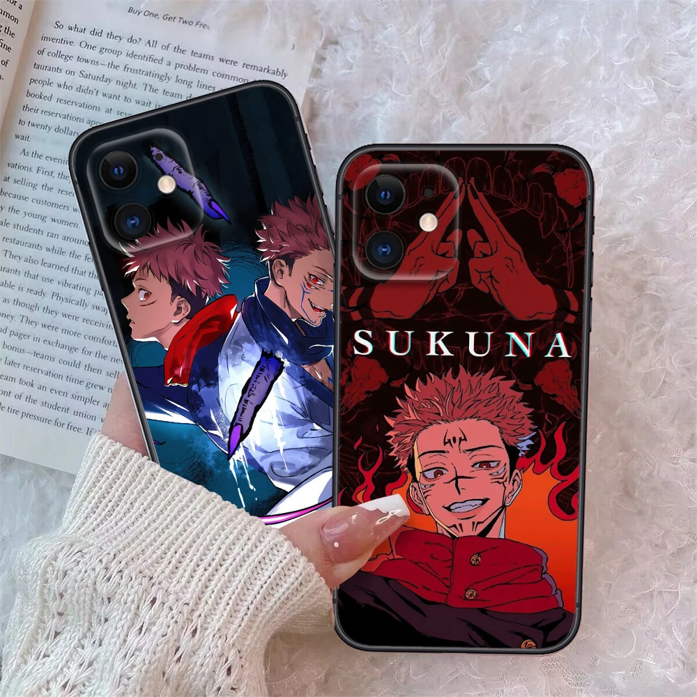 Jujutsu Kaisen Sukuna Soft Silicone Case for Redmi 7 7A 8 9A 9 9A 9C 10 9T 10X S2 10A 10C K20 K30 K40 Pro