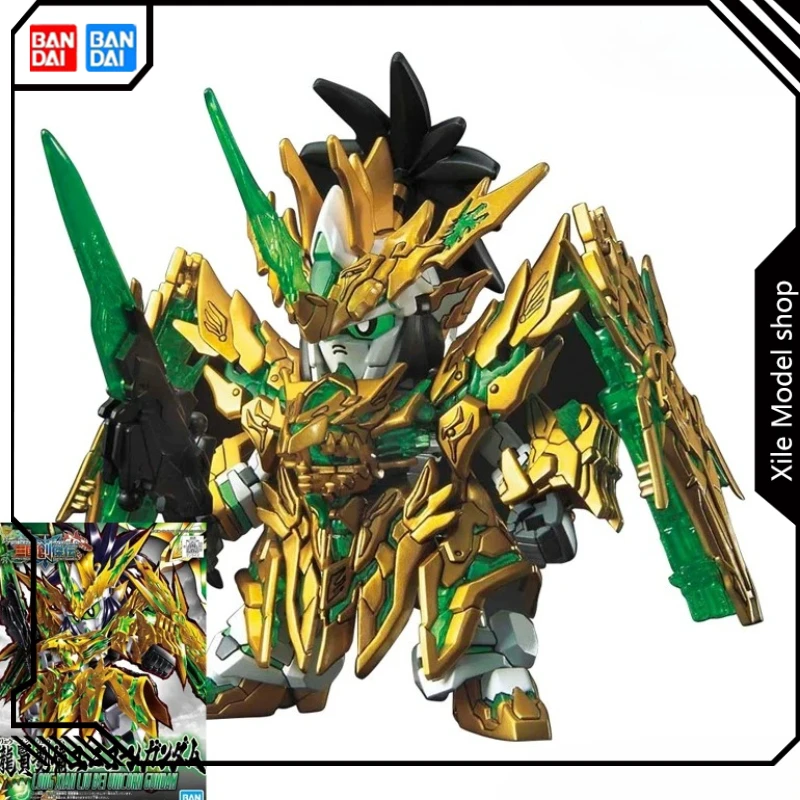 

[In Stock] BANDAI GUNDAM Assembly Model SD GUNDAM WORLD SANGOKU SOKETSUDEN 32 LIU BEI Anime Action Figures Model Collectio Toy