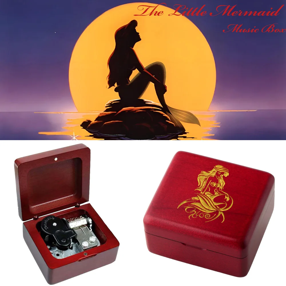 

Музыкальная шкатулка SOFTALK «Русалочка» Подарки для друзей, детей, девочек, жен и родителей на Рождество, дни рождения и праздник