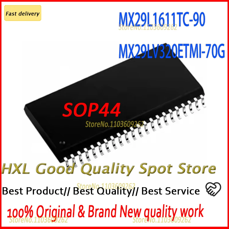 Original Genuine 1PCS MX29L1611TC-90 MX29L1611TC SOP44 29L1611TC-90 29L1611 29L1611TC MX29LV320ETMI-70G MX29LV320ETMI 29LV320