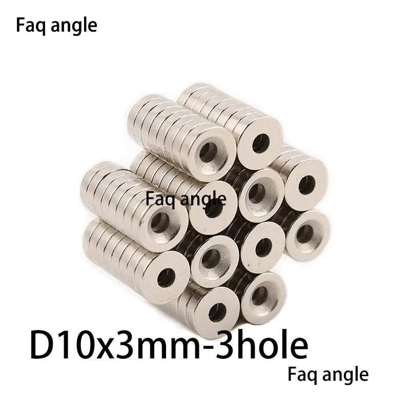 Blocchi magnetici Imas rotondi con foro magneti molto resistenti per Set di magneti per frigorifero N52 magnetizzare iman Magnetic