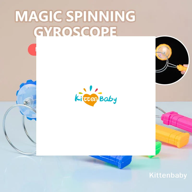 

Магнитный вращающийся волчок с разноцветными светодиодами - автоматически светится при вращении, игрушка для улицы/дома, подарки для детей на вечеринки