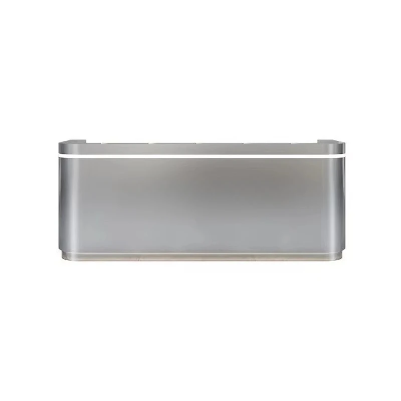 

Stainless Steel Bar Counter - Multipurpose Cashier Desk for Coffee Shop, Restaurant & Retail Store, Waterproof Surface