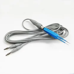 Pinzas bipolares de electrocoagulación, cable de conexión, cuchillo Lipo de LEEP, HF, cuchillo eléctrico, plomo, compatible con Springer, coagulador t