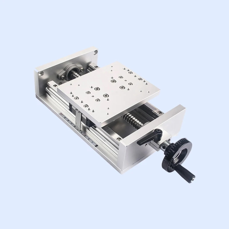 Precision hand-cranked heavy-duty linear high-quality ultra-long stroke translation table slide