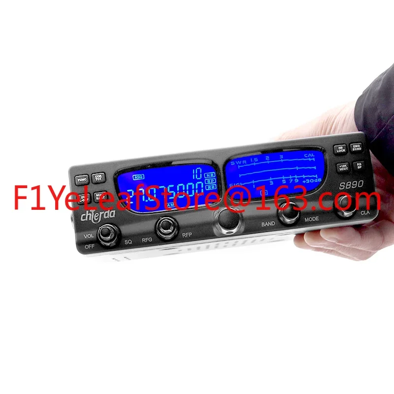 S890 AI Noise Reduce  CB AM  FM SSB LSB USB PA 27mhz Car Marine mobile Radio Vehicle Walkie Talkie