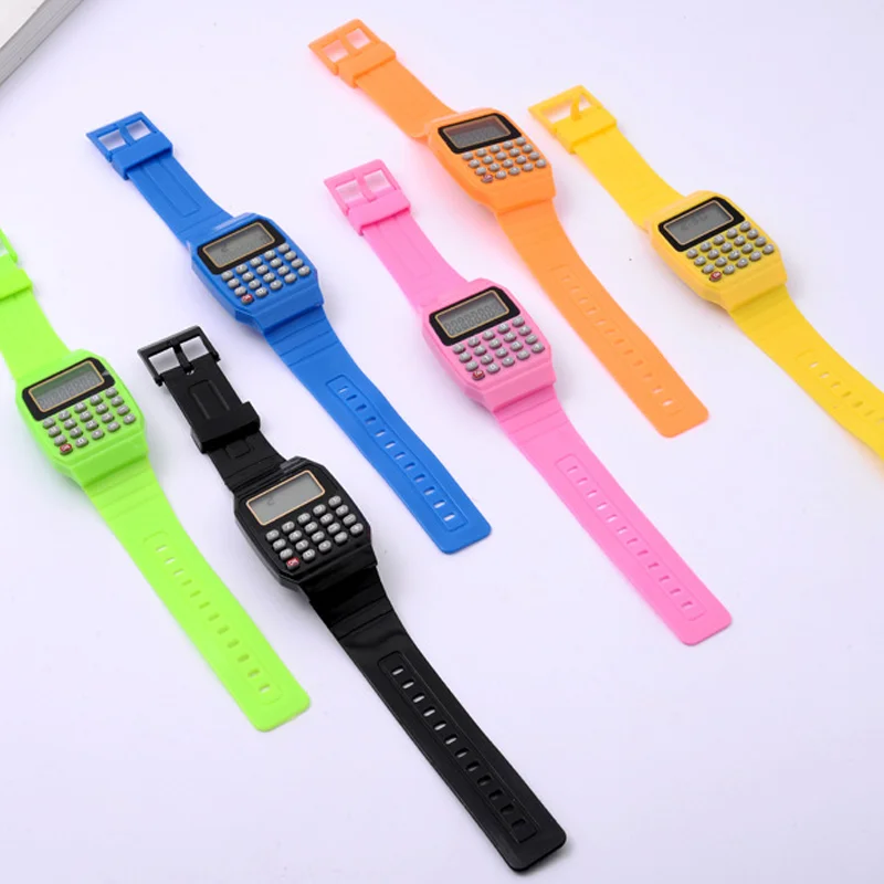 Multifunctional Student Calculator Watch Calculator Portable Creative Digital Watch Calculator Student Office Study Supplies