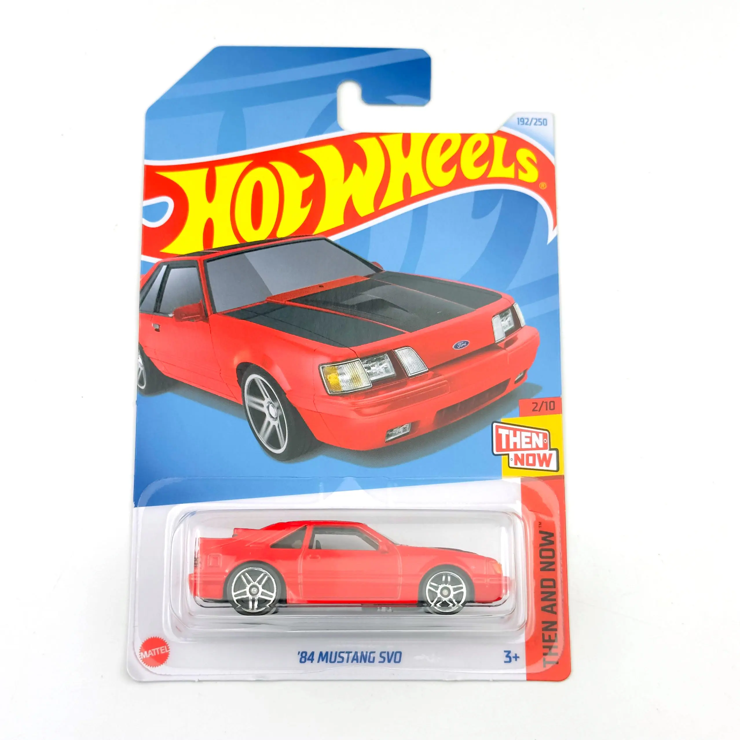 

2024-192 автомобили Hot Wheels 84 MUSTANG SVO 1/64 металлические Литые модели игрушечных автомобилей