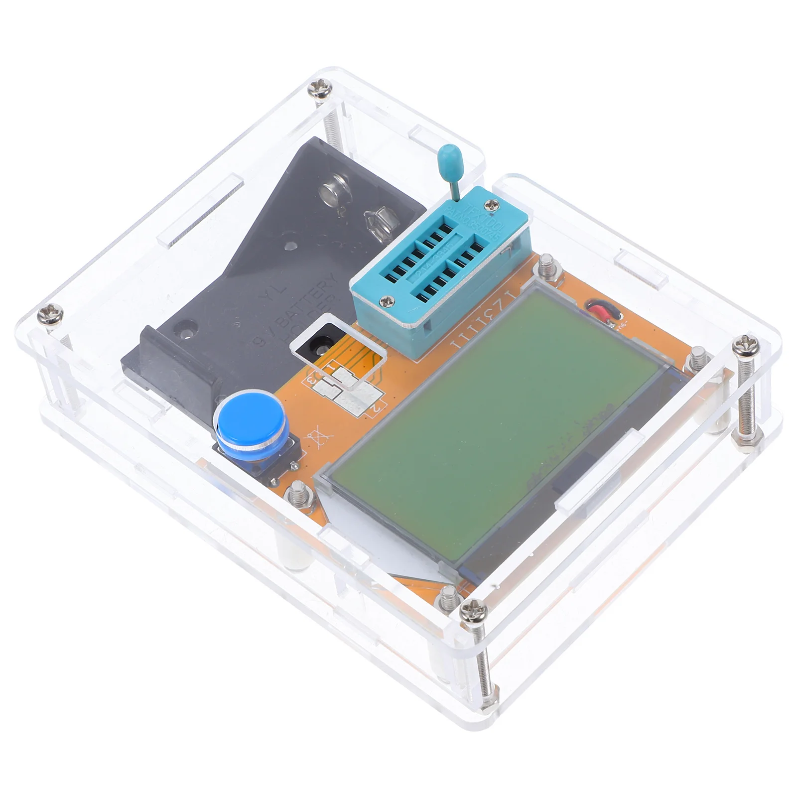 

1Set LCD Display Tester Digital Component Analyzer for Diode Capacitor Inductor Resistance Measurement Professional