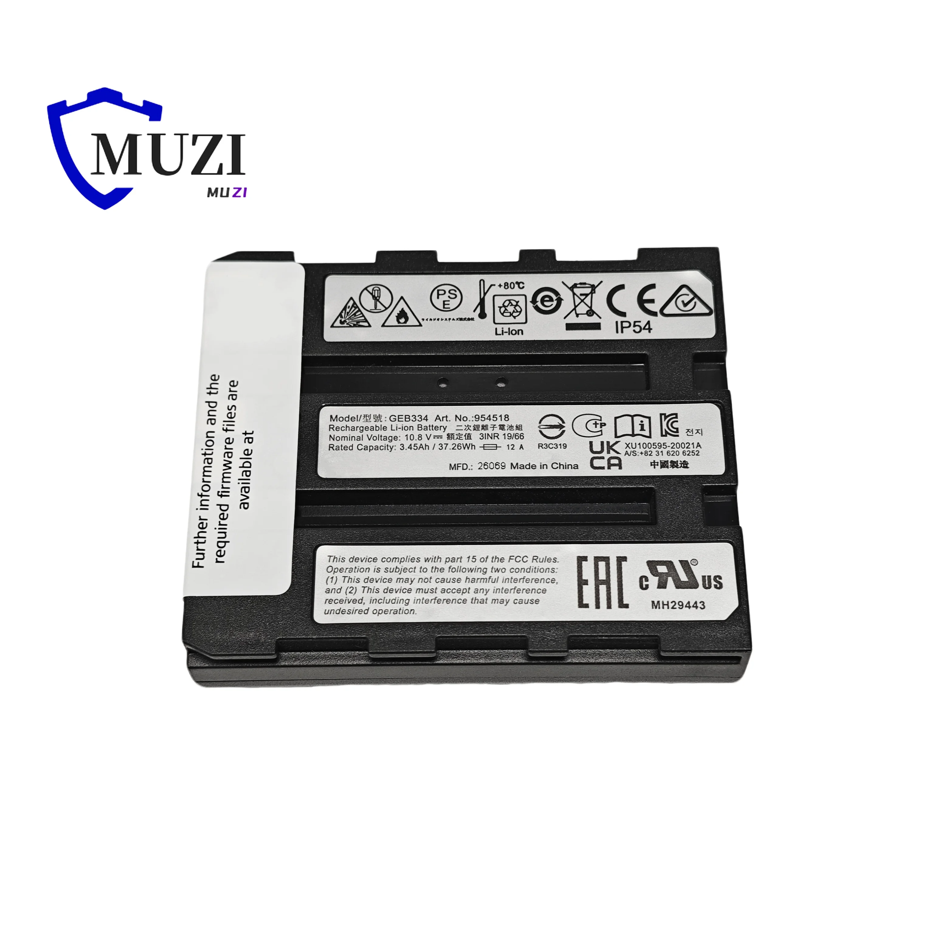 GEB334 Battery for Swiss type Total Station GPS TS03 TS07 TS10 iCB70 CS20 LS10 LS15 Level RTC360 Laser Scanner Surveying Part