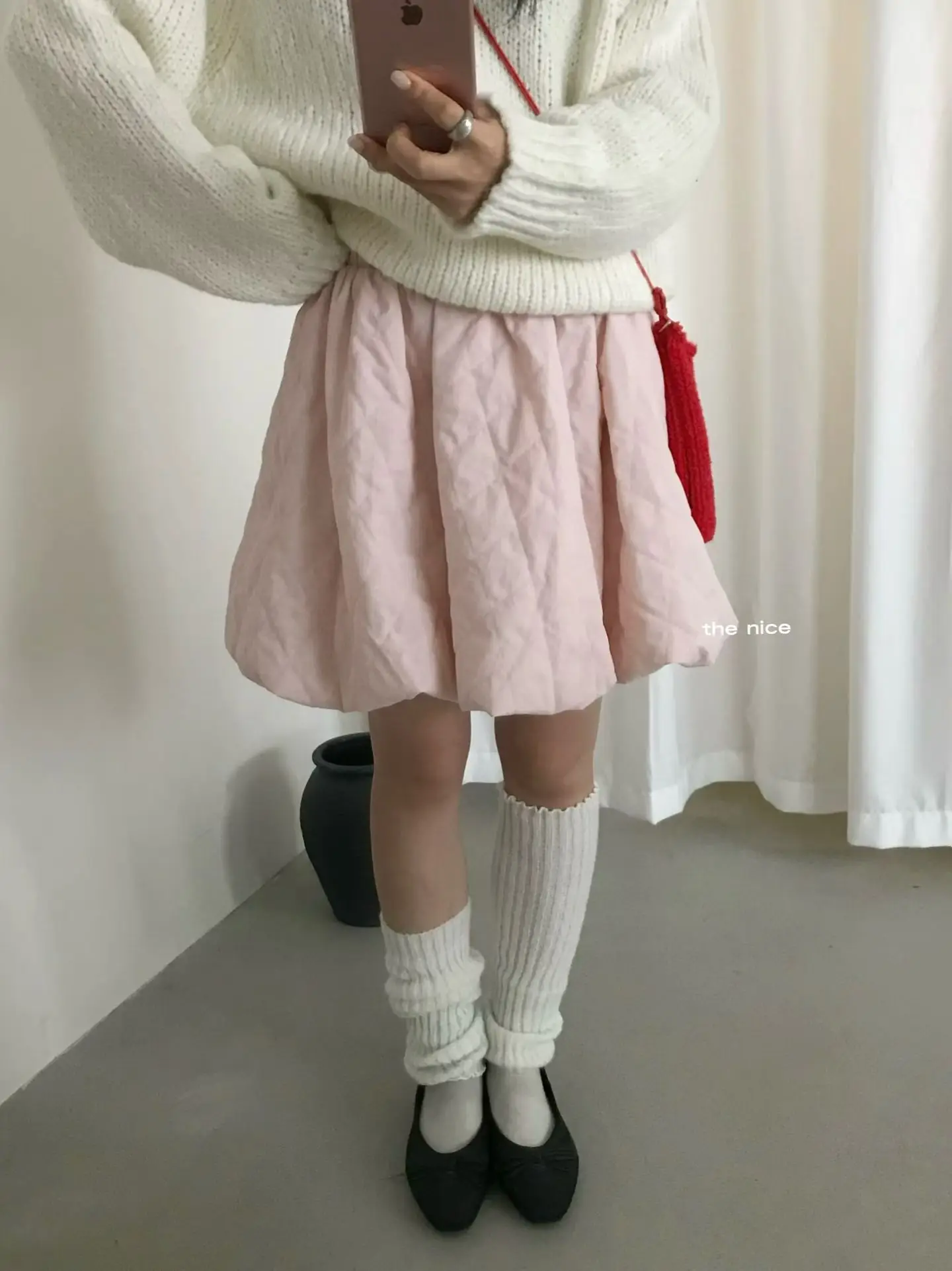 

Женская осенне-зимняя милая хлопковая стеганая юбка-бутон с ромбовидным узором и эластичной резинкой на талии, стеганая короткая юбка