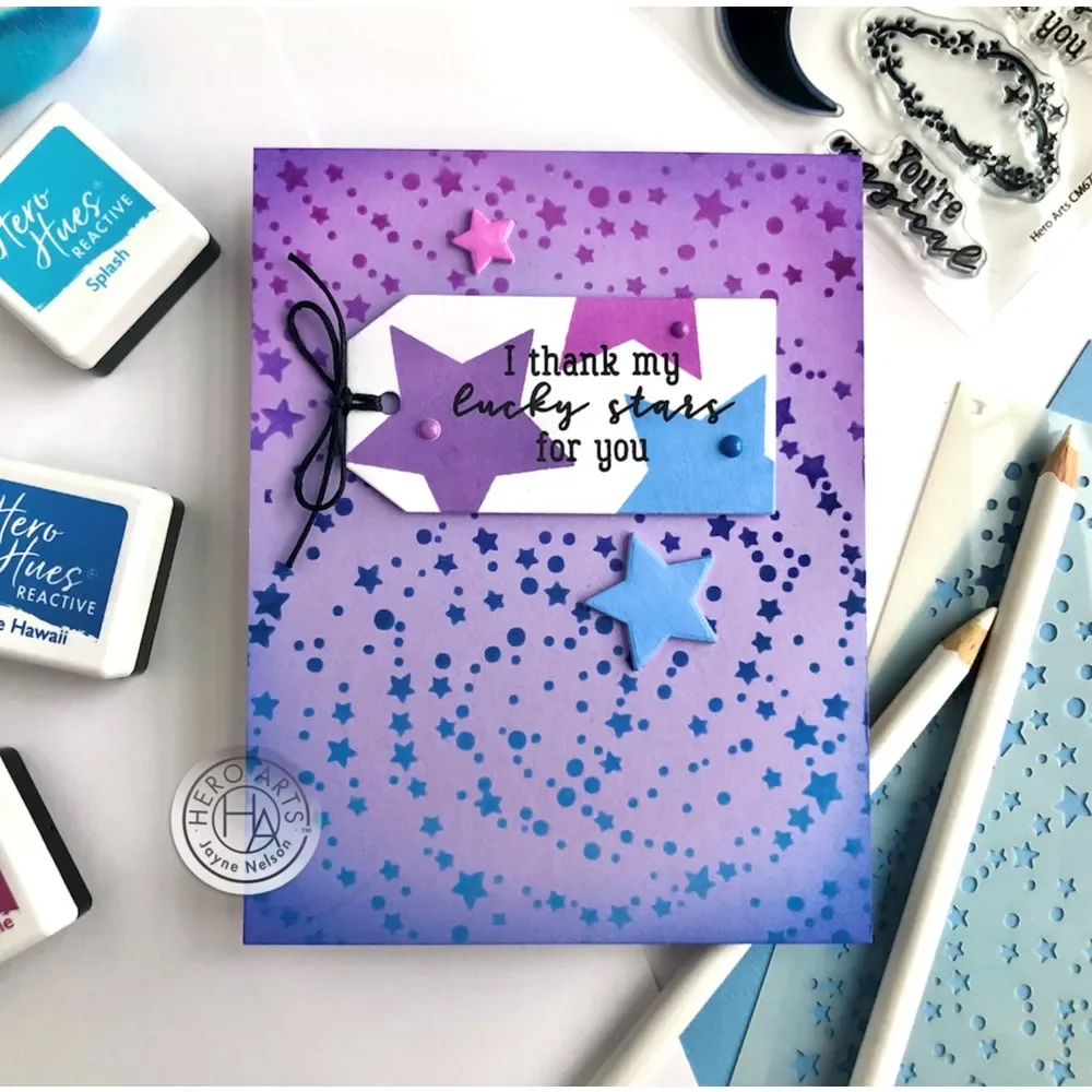 TWINKLING STARS Hot Foil 2025 New Metal Cutting Dies For DIY Scrapbooking Crafts Maker Photo Album Template Handmade Decoration