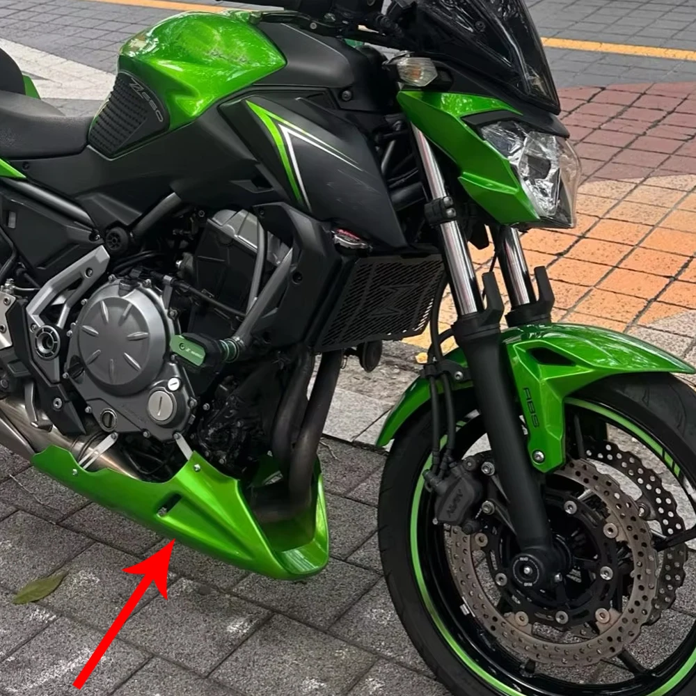2024 Z650 Bauch Pan Unteren Motor Spoiler Verkleidung Abdeckung Schutz Bellypan Für Kawasaki Z650 Z650S 2017 18 2019 2020 2021 2022 2023