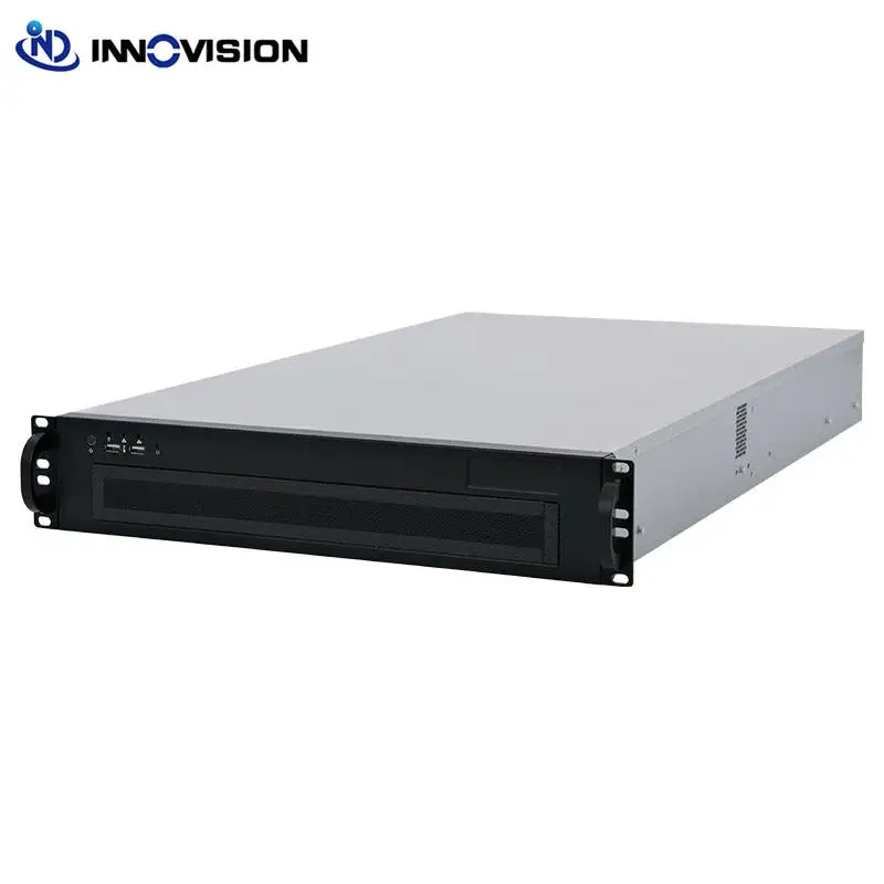 2U Rack ETX Server Case | L650mm Depth, Supports Dual CPU Motherboard & 7-Slot ATX, Redundant/Single PSU Option, In Sufficient S