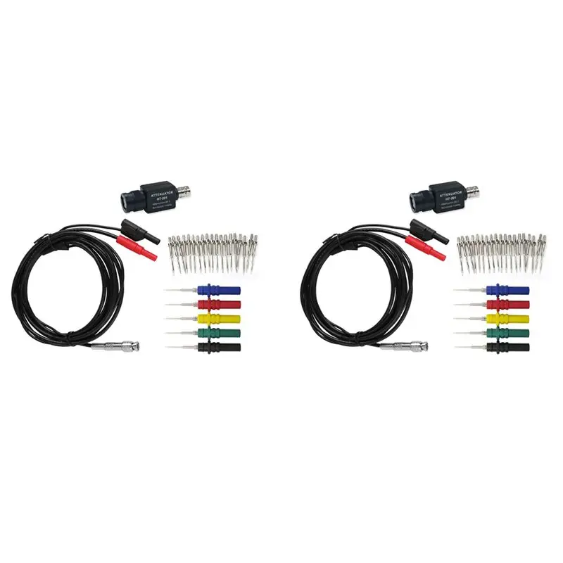 A04G-2X Oscilloscope Accessories Set HT30A Auto Test Leads HT307 Acupuncture Probe Set HT201 20:1 Attenuatorand