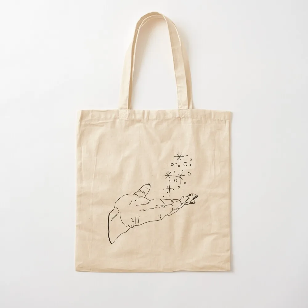 

The Hand of Magic Tote Bag Lady bag tote bags aesthetic ecological bags large size bags