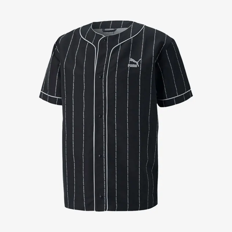 

Новая мужская спортивная повседневная рубашка Puma Authentic с коротким рукавом, футболка 622579-01