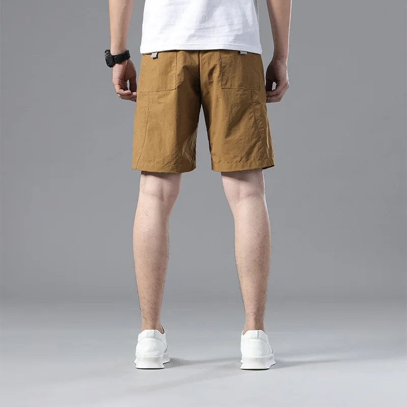 Outdoor tooling shorts five-point pants loose casual large pocket functional pants sweatpants gym shorts