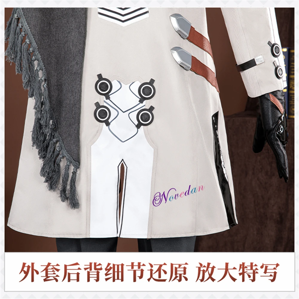 Spel Honkai Star Rail Walt Welt Yang Cosplay Kostuum Schoenen Bril Pruik Anime In De Naam Van De Wereld Uniform Mannen Feest Outfit