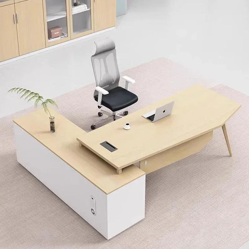Storage Reception Office Desk Travail Auxiliary Height Table Cheap Minimalist Office Desk Organizers Ufficio Trendy Furniture
