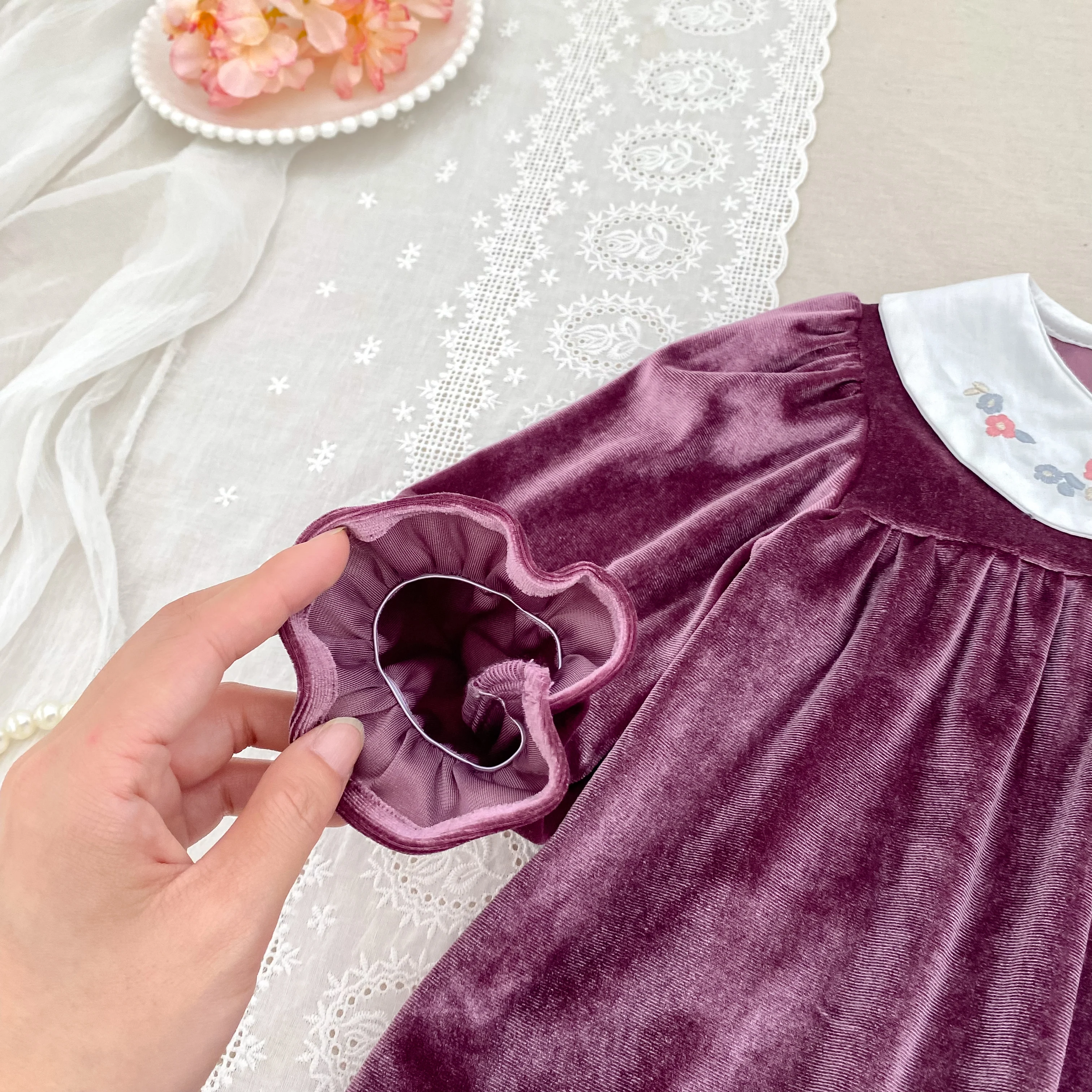 Herbst Baby Mädchen Kleidung Stickerei Weihnachten Party Kleid Kostüm 1-6Yrs Kleinkind Mädchen Geburtstag Kinder Kleidung Weihnachten Kleider – Detail 15