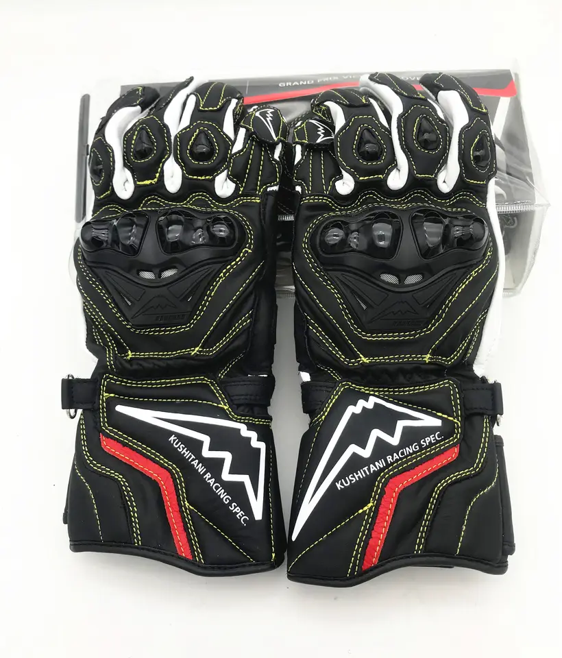 Kushitani K-5381 Motorcycle Gloves GP Leather Motocross Gloves