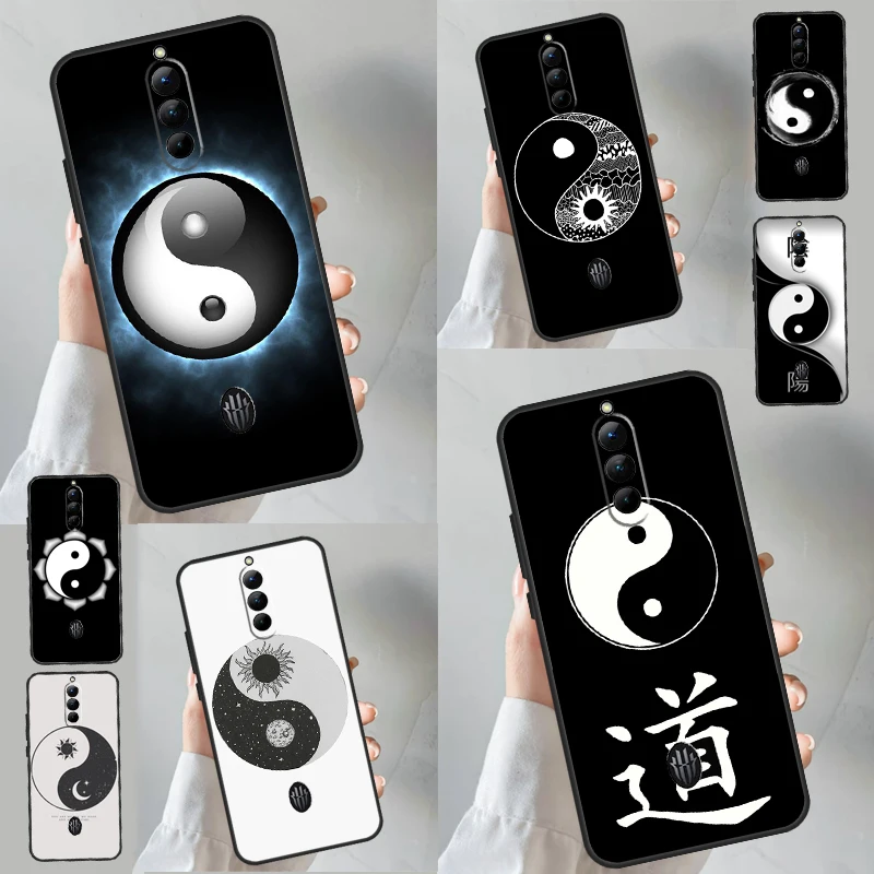 Eight Diagrams Taiji Yin Yang Case For ZTE Nubia Red Magic 9 Pro 8 8S Pro Plus 6 7 Pro 6S 7S Pro 5G 5S 6R Cover Fundas