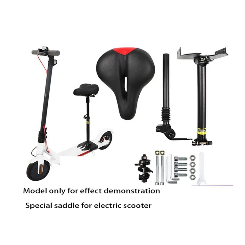 M365 Foldable Adjustable Electric Scooter Seat Saddle Replacement Parts For Xiaomi Metal Base Accessories