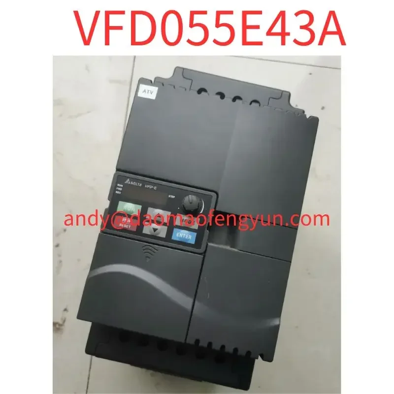 Second-hand test OK VFD055E43A  5.5KW  380V
