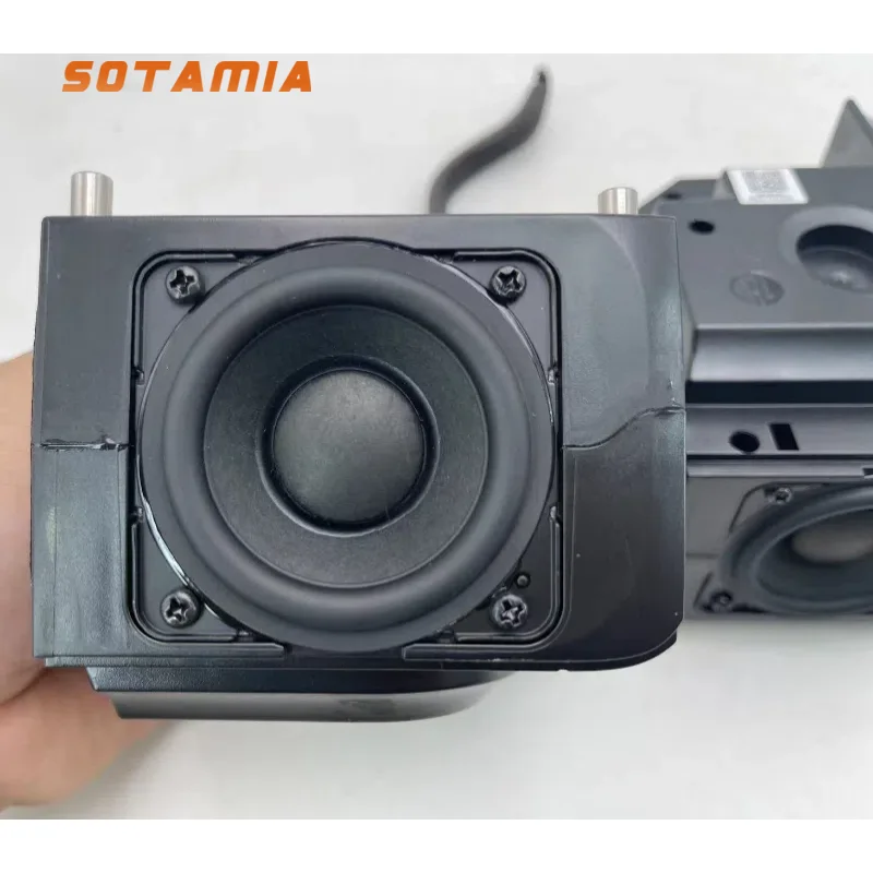 

SOTAMIA 2Pcs 2.25 Inch Mini Full Range Audio Speaker 8 Ohm 20W Bass Diaphragm Dual Radiation Passive Speaker Hifi Loudspeaker