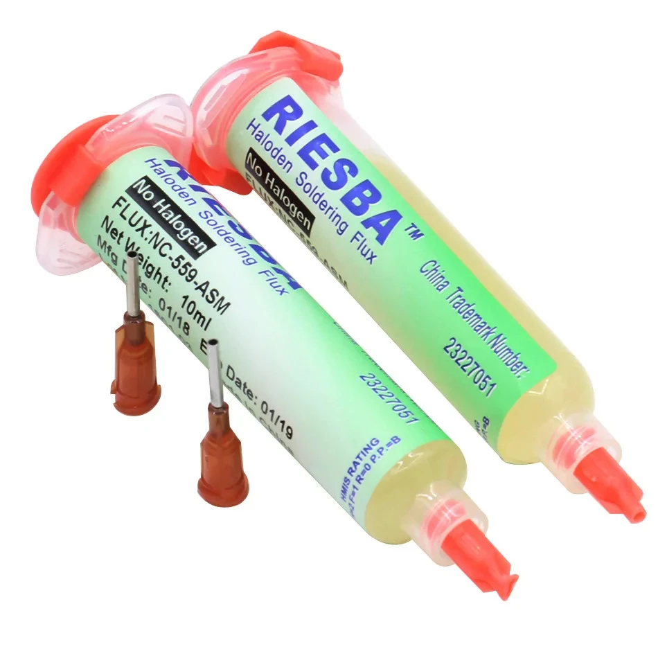 Solder Paste, 559 Flux Solder, 100% RIESBA-NC-559 ASM, Blei Freies, Lüten Flux, Nadeln, BGA, Freiberg, Haus, De Solder, 100g