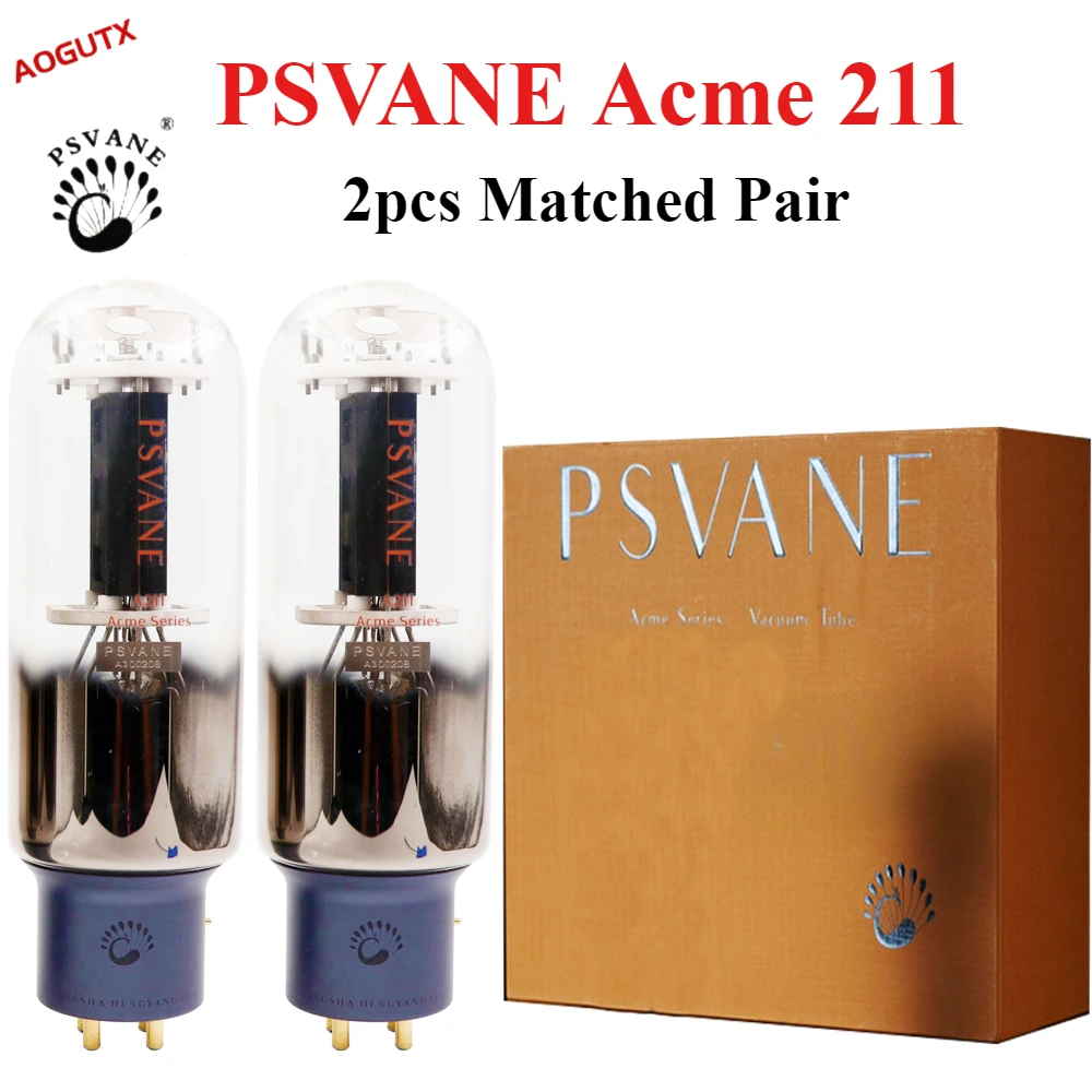 Aogutx PSVANE Acme 211 A211 Vacuum Tube Upgrade WE211 E211 HIFI Audio Valve Electronic Tube Amplifier Kit DIY Matched Quad