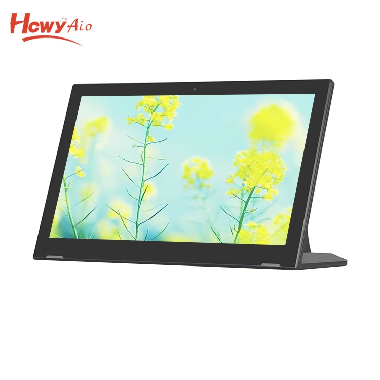 Optional 15.6 inch RK3288 Android 8.1 Latest Version Touch Tablet With L Shape Stand