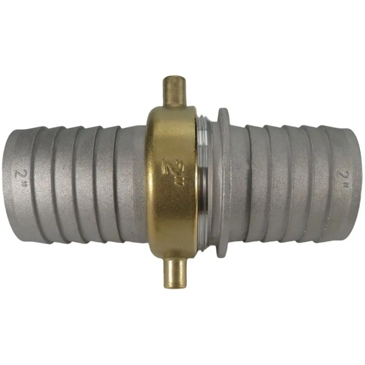 2 Inch Aluminum Pin Lug Hose Shank Fitting Set, 2