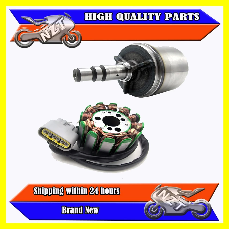 

NZT01-1124 Новый статор и ротор мотоцикла, совместимый с Yamaha FZ1 1000 FZ8 800 OEM 5VY-81410-00-00 2D1-81410-00-00