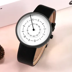 2020 kreative Uhren Mode Einfachen Männer Uhren Paidu Leder Band Quarz Armbanduhren Uhr Relogio Masculino Reloj Hombre