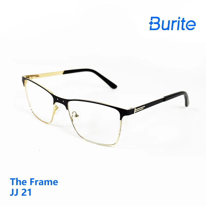 

burite New Square Titanium Glasses Photochromic Light Computer Reading Glasses dental fashion make TTL loupes