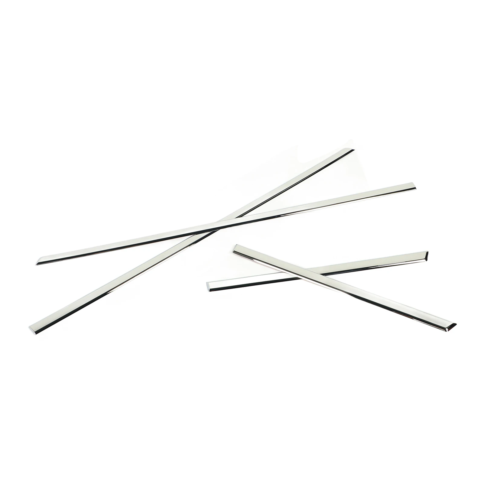 

4pcs Chrome Body Side Door Molding Trim Set For Mercedes-Benz GLK-Class X204 2008 2009 2010 2011 2012 2013 2014 2015