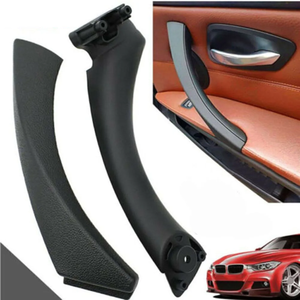 1pair Car Interior Door Handle Inner Door Handle Set ForBMW 3 Series E90 E91 Sedan Door Handles Automotive Accessories