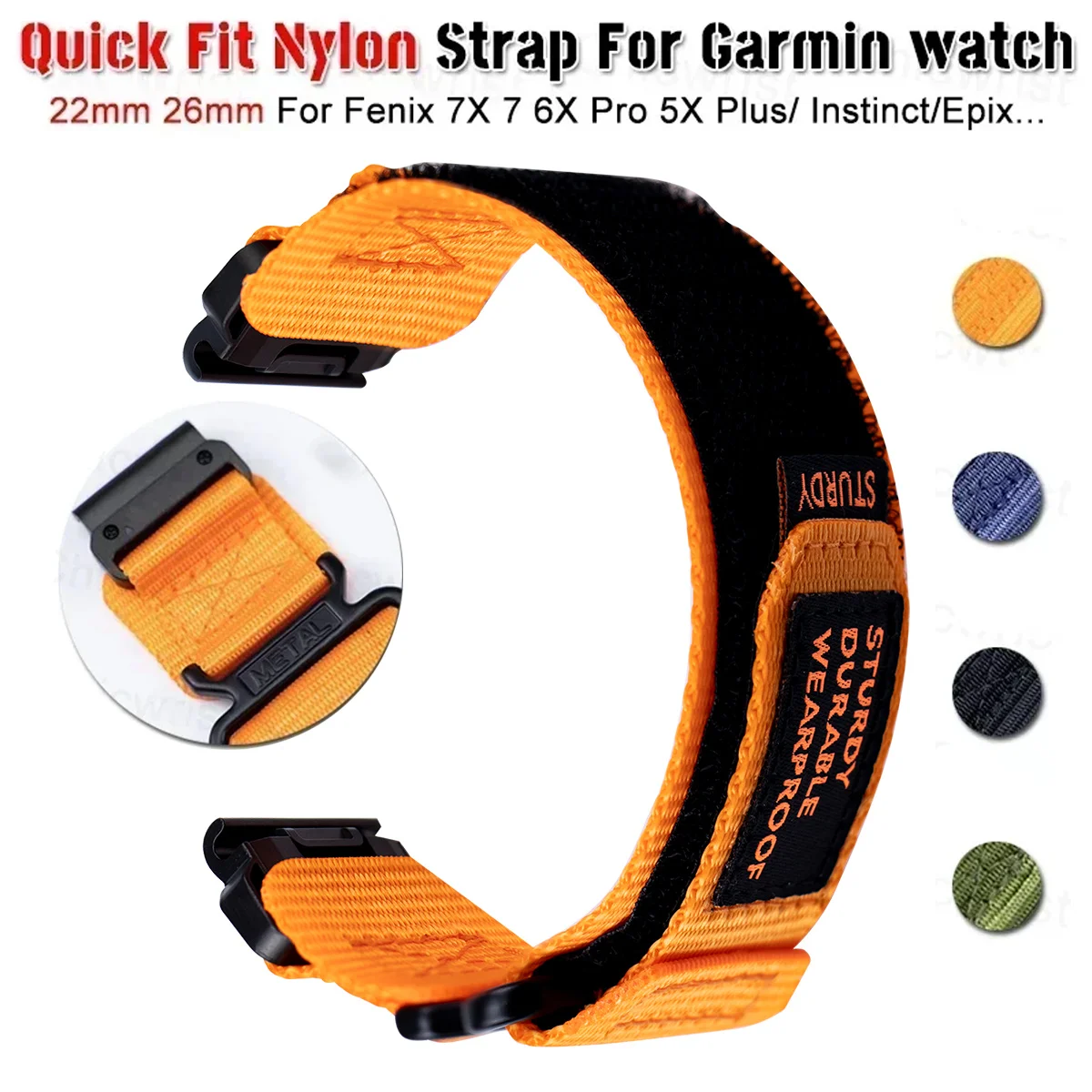 For Garmin 22Mm 26M…