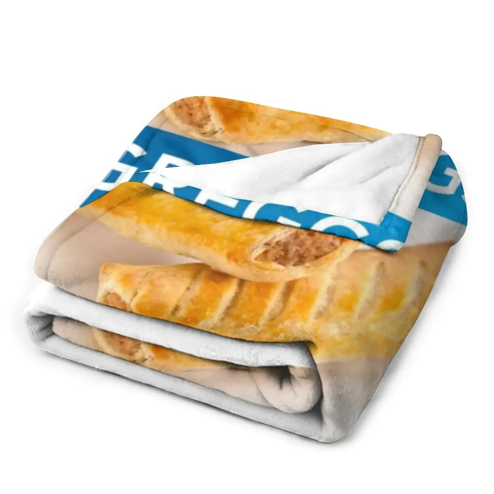 GREGGS Pasty Throw Blanket Flannel Fabric Nap Blanket