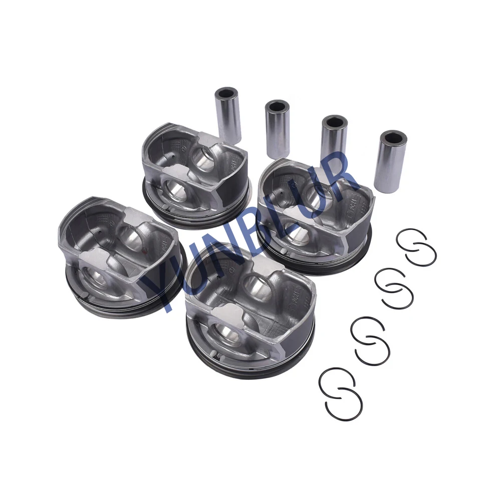 STD / 0.5 Engine Piston & Ring Kit Fit 2.4 L G4KJ GAS 10-22 For HYUNDAI GRANDEUR ix35 SANTA FE SONATA TUCSON KIA OPTIMA SORENTO